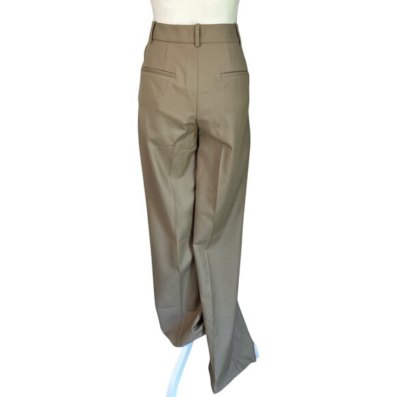 Loulou Studio Sbiru Pants in Beige XSmall New Womens Tailored Trousers - Picture 8 of 16